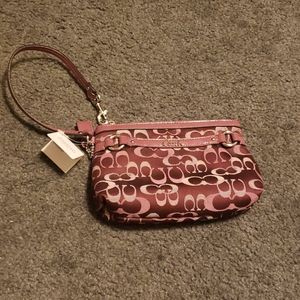 NWT coach wristlet